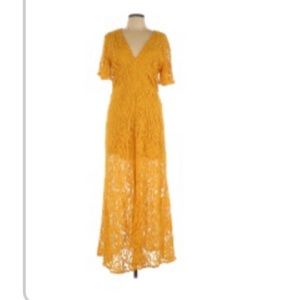 A Beautiful Soul + Mustard Yellow Maxi Dress
